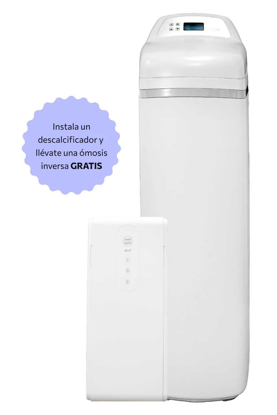 Descalcificador de agua con osmosis gratis
